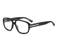 D2 0199 Optical Frame - male - Dsquared2 - Glasses - Black - 56 MM - Accessories 56 MM