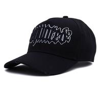 Dsquared2 D2 Gothic Retro Baseball Cap Icon Logo White Cotton Canvas One Size