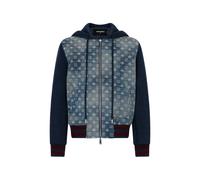 DSQUARED2 D2 monogram zipped cardigan - Blue XS-S-M-L-XL-XXL-XXXL