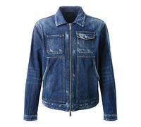 Dsquared2 Dark Semplice Carpenter Jean Jacket Navy Blue - M