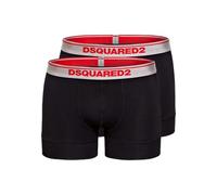 DSQUARED2 DCXF50050 Boxer Uomo 2-Pack Nero XS, Black, XS