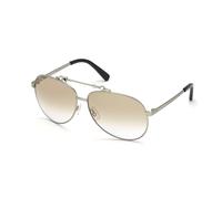 Dsquared2 DQ0356 59F Woman Outlet sunglasses Metal Beige Brown Pilot Normal Shaded