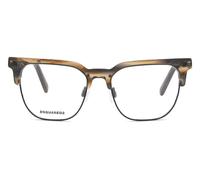 Dsquared2 DQ5243 Men's Glasses, Grey, Size 49