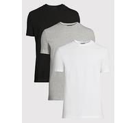 Dsquared2 Dsquared 3 Pack Back Print T-Shirts - Dark Assorted, Dark Assorted, Size Xl, Men Dark Assorted