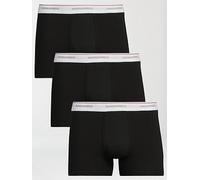 Dsquared2 Dsquared Stretch Cotton 3 Pack Of Trunks, Black, Size L, Men Black