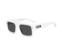 Dsquared2 Icon0008svk6 Sunglasses White Grey/CAT3 Man