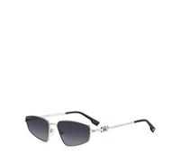 DSquared2 Men's Round Sunglasses 60 cm Silver