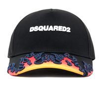 Dsquared2 Flames Baseball Cap Flame Icon Hat New
