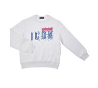 Dsquared2 Girls Relax Icon Crew Neck Sweatshirt DQ2031D0-09BDQ Girl - White - Size 6Y