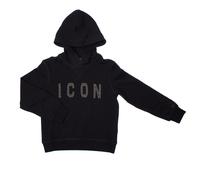 Dsquared2 Girls Relax Icon DQ2030D0-A22DQ Girl's Hoodie - Black - Size 10Y