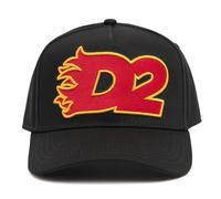 Dsquared2 Gothic Icon Baseball Cap Retro Logo Embroidered Black Unisex