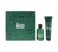 Dsquared2 Green Wood Eau De Toilette 100ml + Shower Gel 150ml Gift Set 100ml