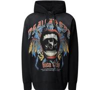Dsquared2 Heavy Metal Design Black Hoodie