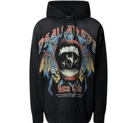 Dsquared2 Heavy Metal Design Black Hoodie - M