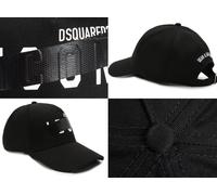 Dsquared2 Hidden Swipe Tape Icon Baseball Cap Baseball Hat New