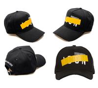 Dsquared2 Hidden Swipe Tape Icon Baseball Cap Hat New