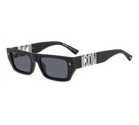 Dsquared2 ICON 0011/S Matte black 54/19/145 MAN Sunglasses