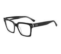 Dsquared2 ICON 0019 7C5 Woman Optical frames Acetate Black Squared