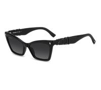 Dsquared2 ICON 0026/S 807/9O Womenâs Sunglasses Black Size 55