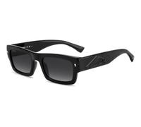 Dsquared2 ICON 0027/S 807/9O Men's Sunglasses Black Size 55