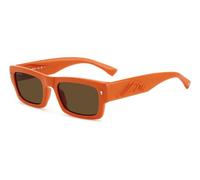 Dsquared2 ICON 0027/S L7Q/70 Men's Sunglasses Orange Size 55