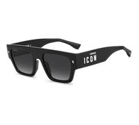 DSQUARED2 ICON 0031/S Black 55/20/137 MAN Sunglasses