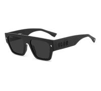 DSQUARED2 ICON 0031/S Matte black 55/20/137 MAN Sunglasses