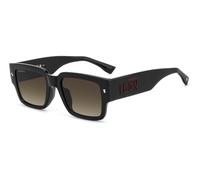 DSQUARED2 ICON 0032/G/S Black red 53/20/133 MAN Sunglasses