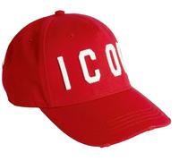 Dsquared2 Icon Baseball Cap Red White Bnwt Cult Hat