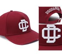 Dsquared2 Icon DC Crest Varsity Baseball Cap Hat New
