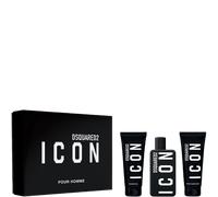 DSQUARED2 ICON POUR HOMME GIFT SET 100ML EDP + 100ML AFTER SHAVE BALM + 100ML