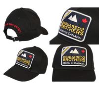 Dsquared2 Iconic Brothers Patch Logo Baseball Cap Hat