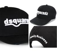 Dsquared2 Iconic D2 Logo Baseball Cap Hat New