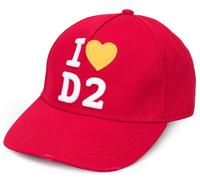 Dsquared2 Iconic I Love D2 Logo Baseball Cap Hat New