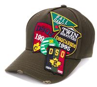 Dsquared2 Iconic Multi All Over Patch Baseball Cap