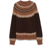 DSQUARED2 intarsia-patterned sweater - Brown M-L