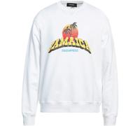Dsquared2 Jamaica Design White Sweatshirt - M