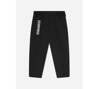 Dsquared2 Kids Dsquared2 Boys Logo Print Trousers - Black - 10 Yrs