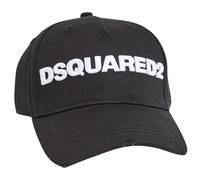 DSquared2 Logo Baseball Cap - Black/White - Black/White - One Size
