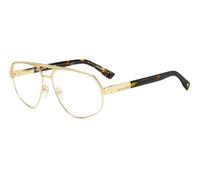 Dsquared2 Man D2 0121 J5G Optical frames Metal Gold Squared