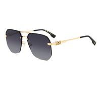 Dsquared2 Man Dsquared2 D2 0103/S RHL/9O Sunglasses Metal Gold Grey Geometric Normal Shaded