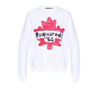 Dsquared2 Maple Leaf 64 White Sweatshirt - S