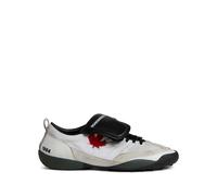 DSQUARED2 maple-leaf leather sneakers - Neutrals 41-43