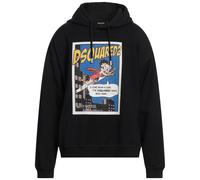 Dsquared2 Mens Betty Boop Black Hoodie Cotton - Size 3XL