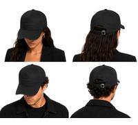 Dsquared2 Mens Black Baseball Cap Icon Logo Embroidered Front Unisex