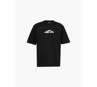 Dsquared2 Mens Black New Icon Logo-print Regular-fit Cotton-jersey T-shirt Xl