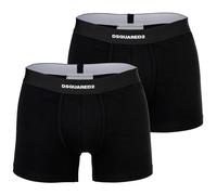 DSQUARED2 Men's Boxers, 2-Pack - Twin Pack Trunk, Cotton Stretch, Log...