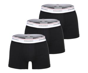 DSQUARED2 Men's Boxershorts, 3-Pack - Cotton Stretch, Logo...