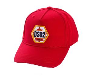 Dsquared2 Mens Cap with adjustable strap BMC0583-05C00001 man - Red - One Size