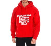 Dsquared2 Mens Hoodie S75GU0220-S25030 man - Red Cotton - Size X-Small
